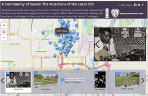 Screenshot of Jazz map